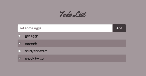Creating a Todo List App with React (using Hooks and Contexts)